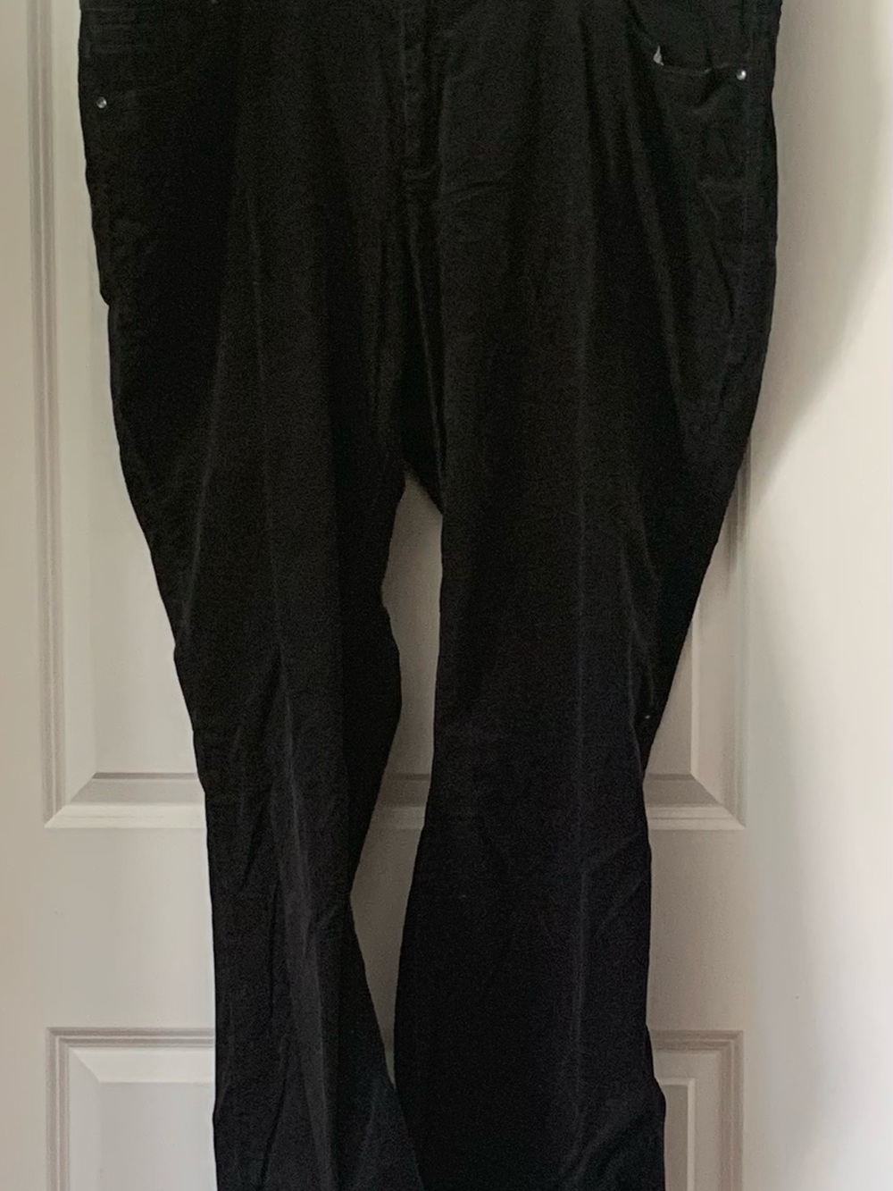 Old Navy Black Stretch Corduroy Pants